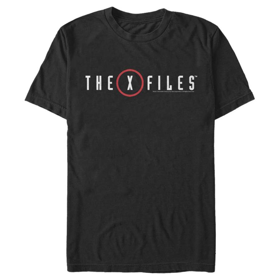 The X-Files Men’s Iconic Logo  T Shirt