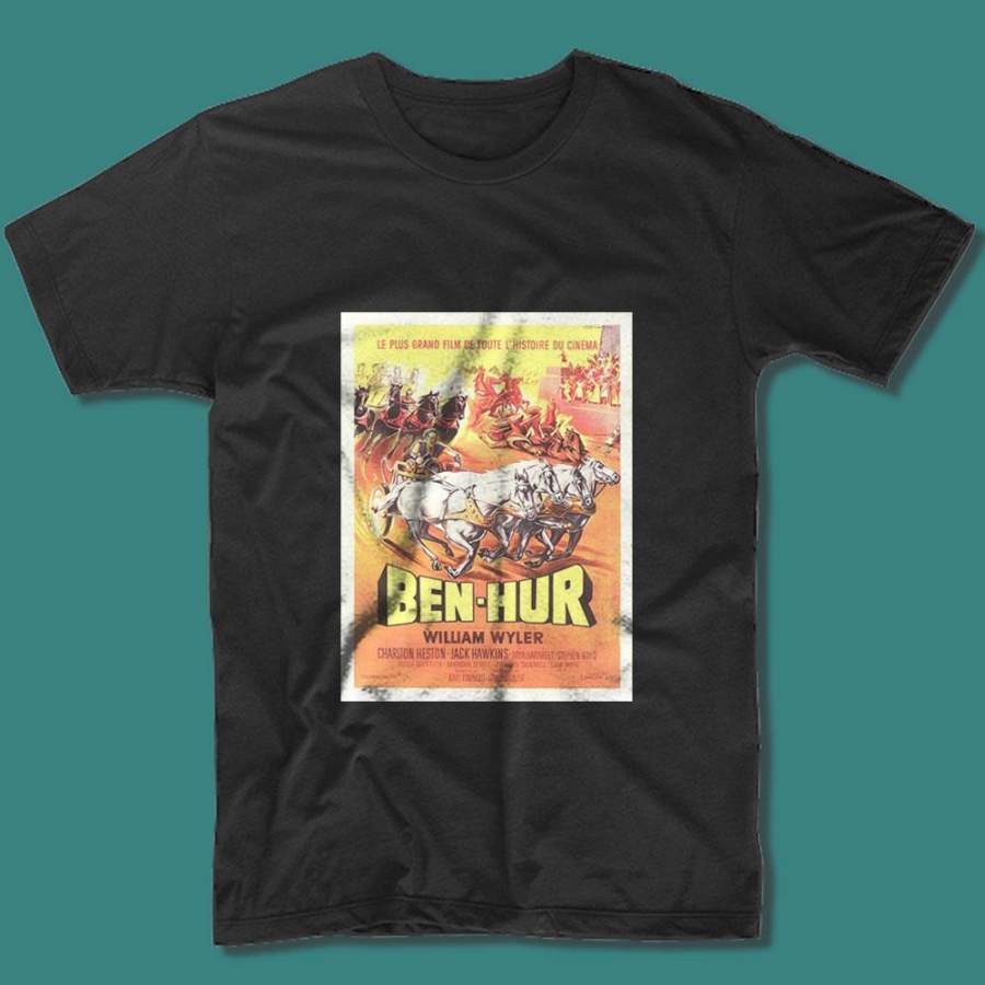 Ben Hur Movie Poster Vintage Men’S T Shirt