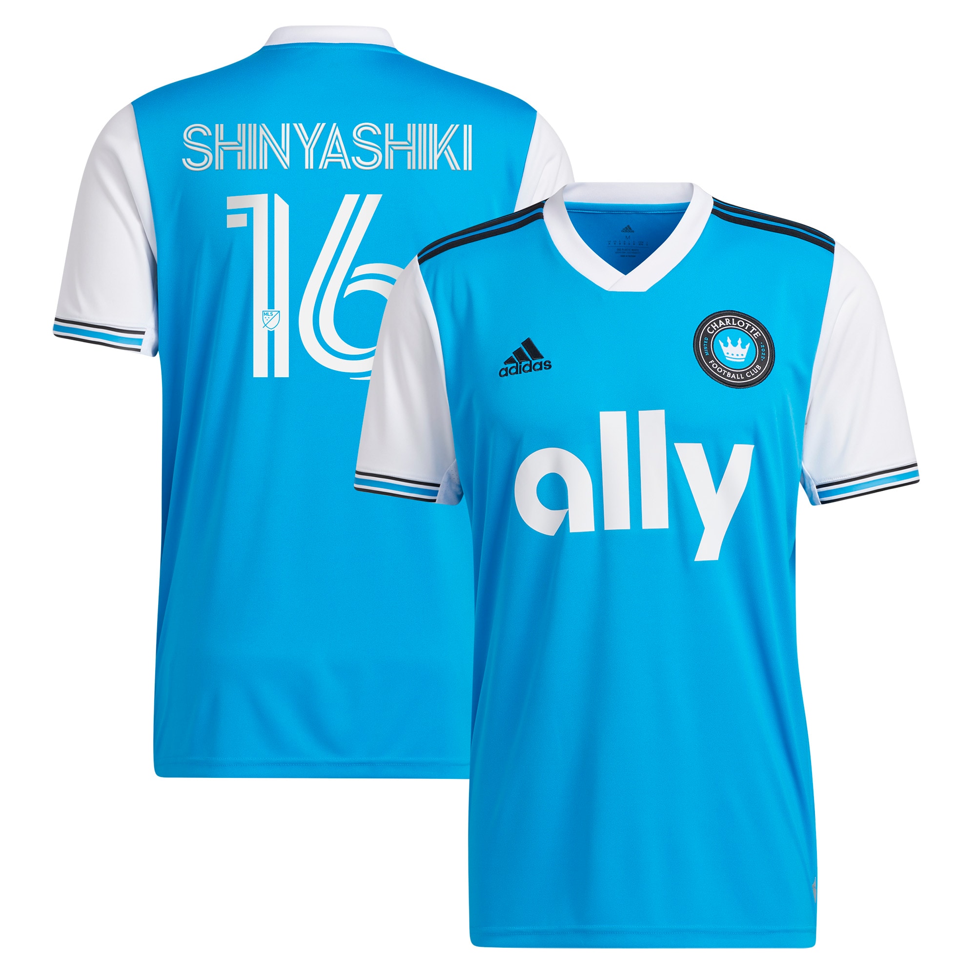 Andre Shinyashiki Charlotte FC 2022 Primary Replica Player Jersey – Blue