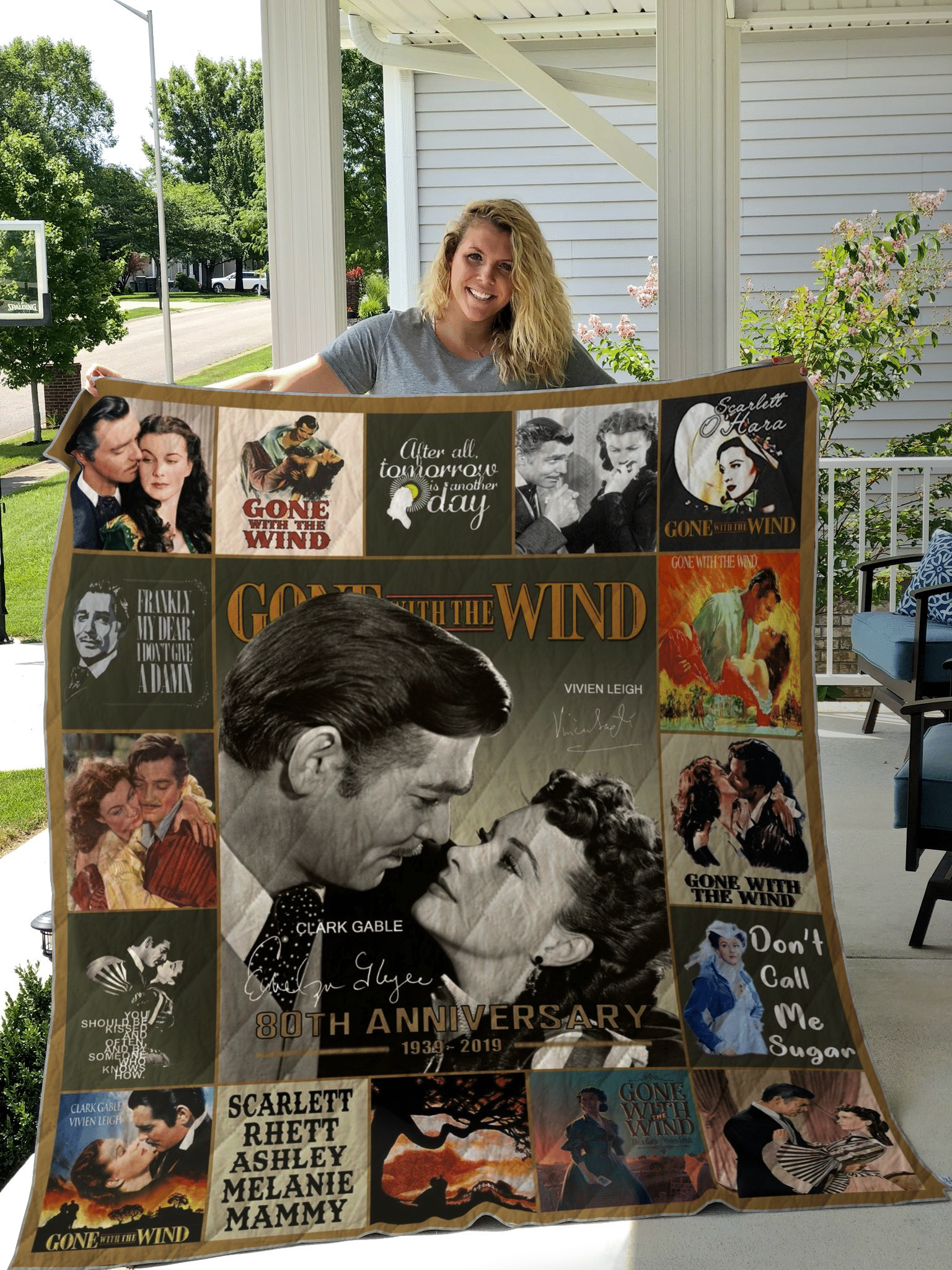 Limited Edition Gone with the wind Quilt Blanket LB2511214Q