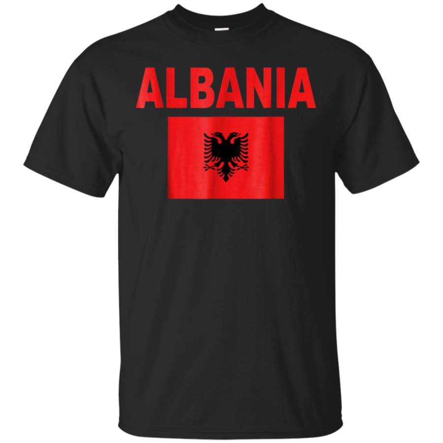 AGR Albania Flag T-Shirt Albanian Shqiperia Flags Gift Top Tee