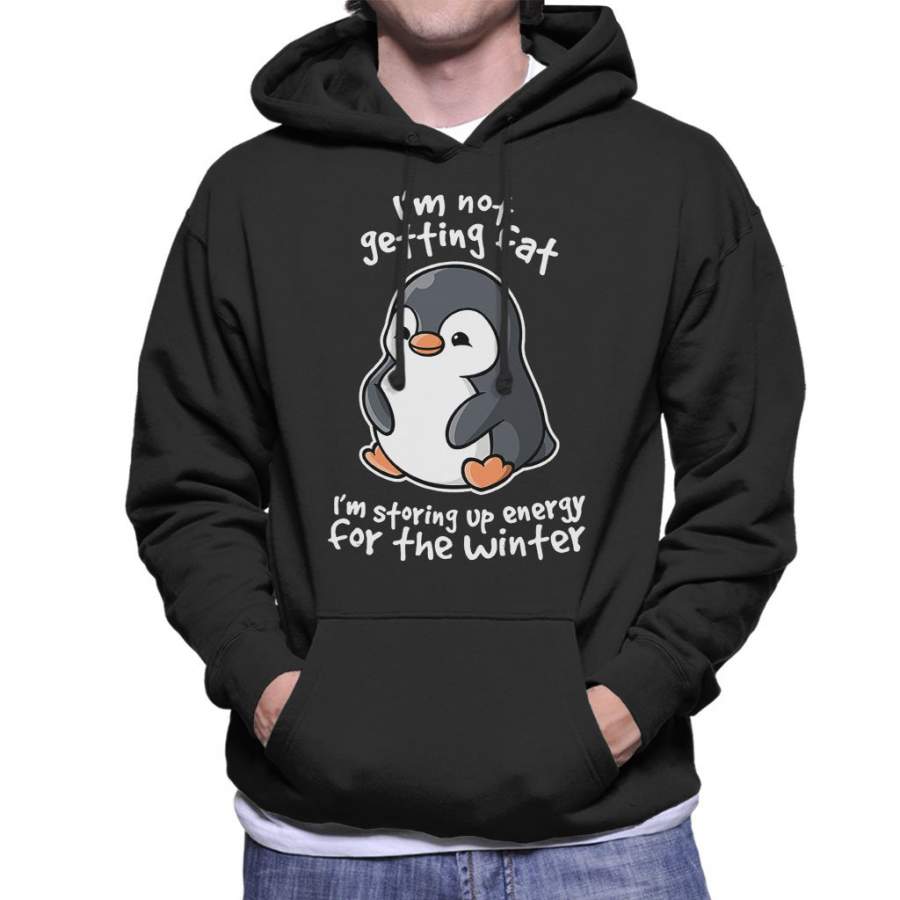 Im Not Getting Fat Penguin Men’s Hooded Sweatshirt