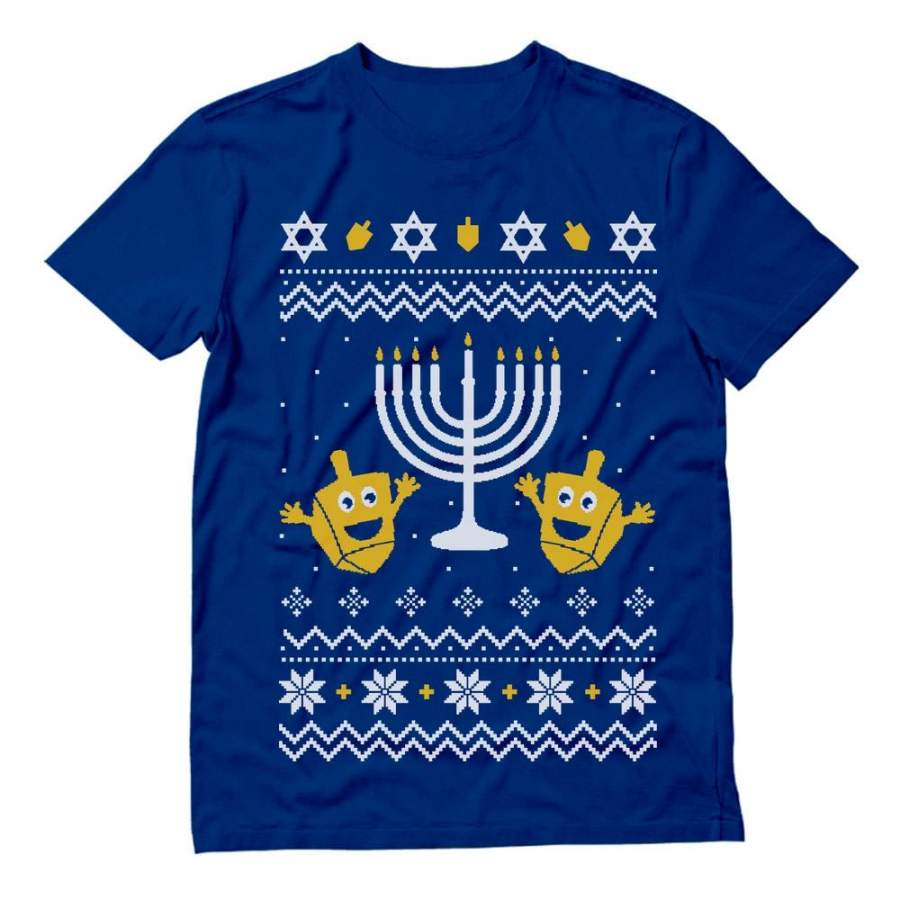 Ugly Christmas Hanukkah Sweater T-Shirt