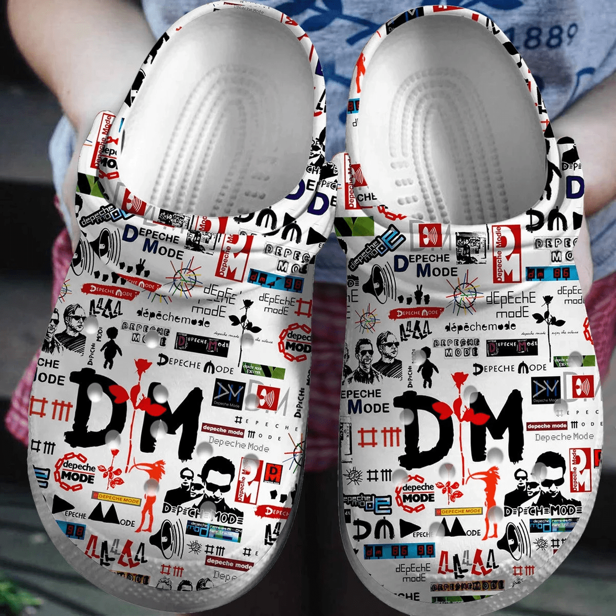 Depeche Mode Music Band Crocs Crocband Clogs Shoes Comfortable For Men Women and Kids 2