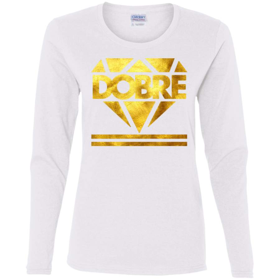 AGR Dobre Twins Gold Edition Ladies’ Cotton LS T-Shirt