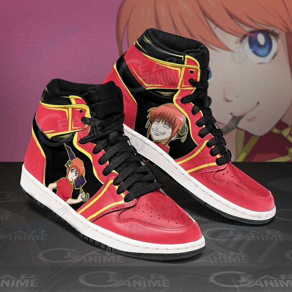 Kagura Sneakers Gintama Custom Anime Shoes Air Jordan 13 Shoes Hajd2403315