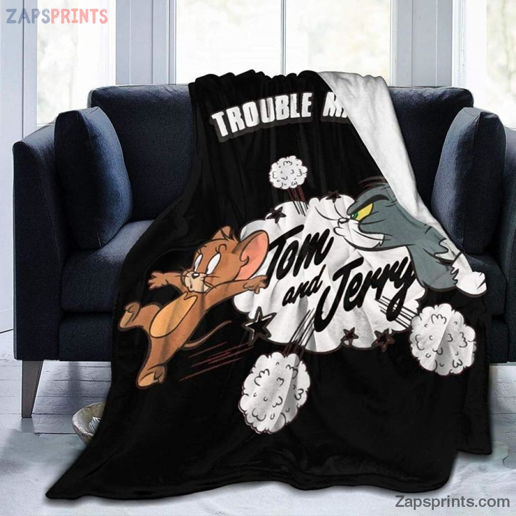 Tom And Jerry Movie Trouble Makers Blanket