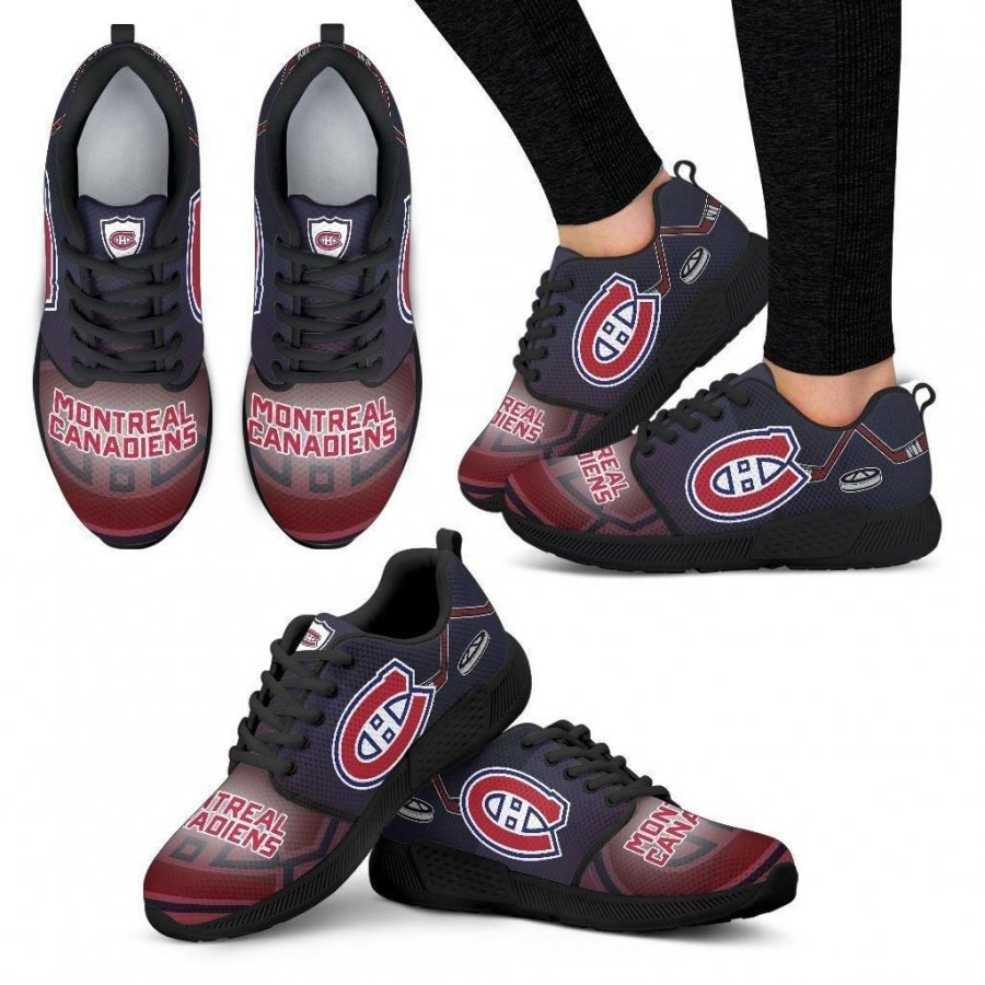 Awesome Montreal Canadiens Running Sneakers For Hockey Fan #829