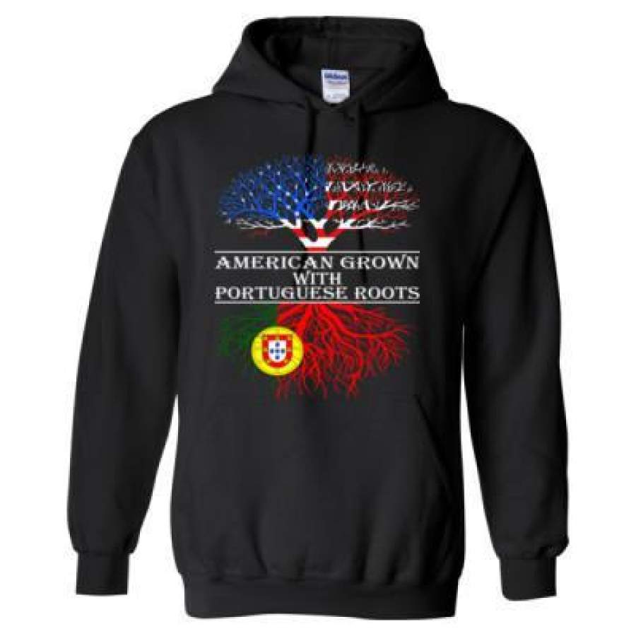 AGR American Grown With Portuguese Roots – Heavy Blend™ Hooded Sweatshirt