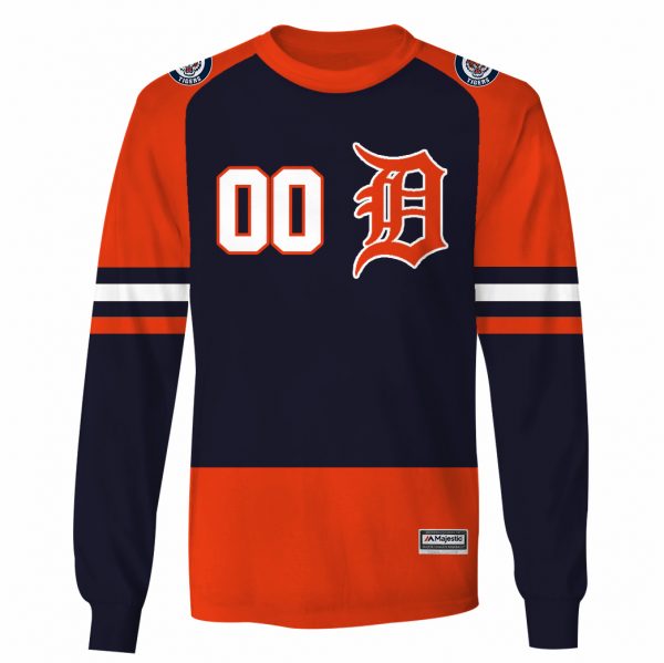 Detroit Tigers Personalized Unisex Sweatshirt All Over Printed Unisex Sweatshirt Us Size