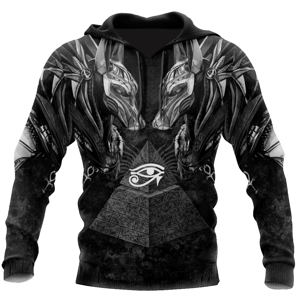 Horus Eye Egypt Anubis Ancient 3D All Over Print Hoodie For Men And Women