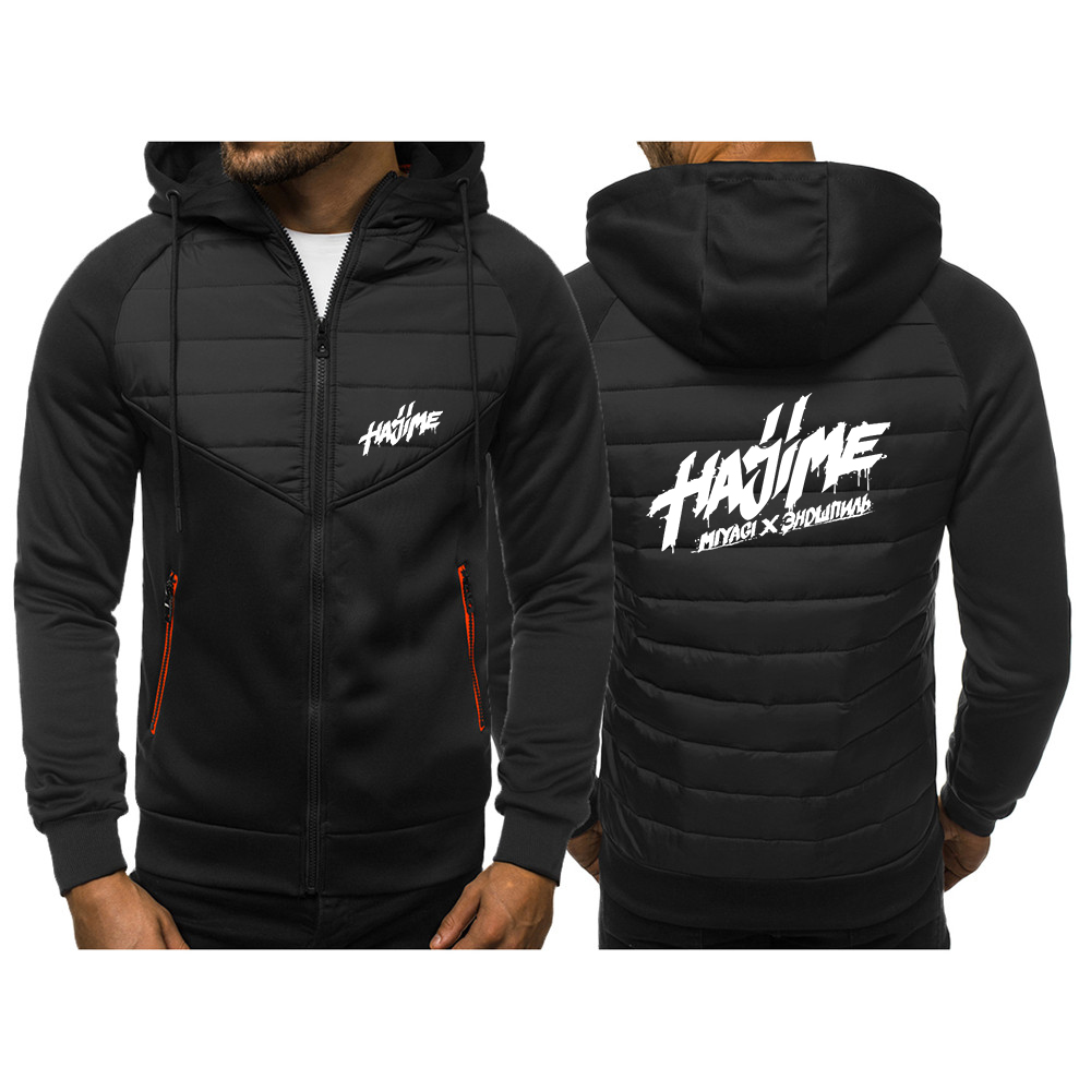 2022 New Men’s Hajime Miyagi Andy Printing Fashion Hoodies Athletic Casual Cardigan High Quality Zipper Sweatshirts Jacket Coat alx