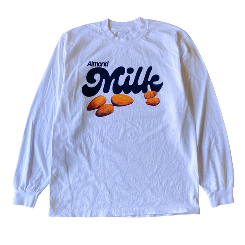 Almond Milk Curve Sweatshirt Outfit  For Men  For Women