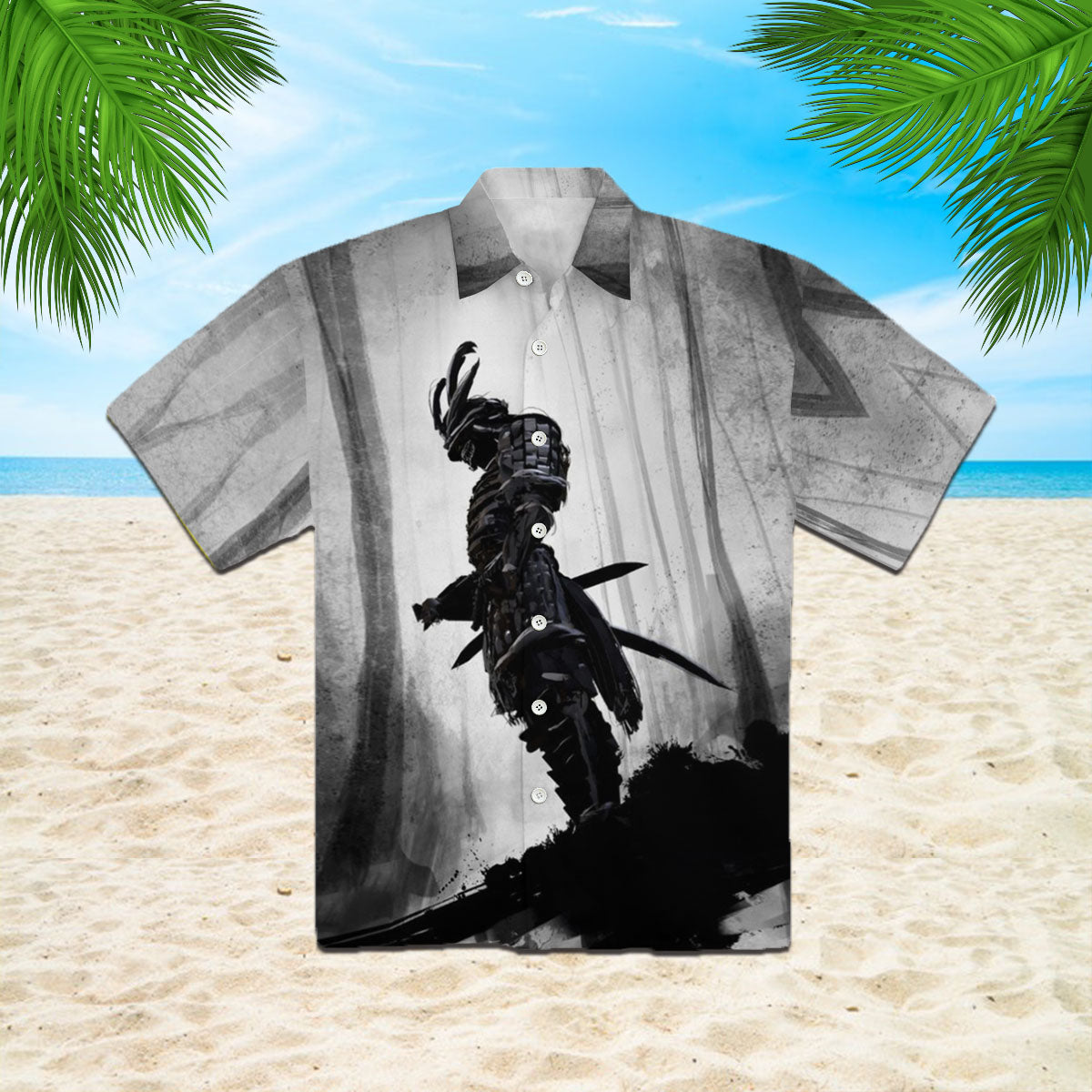 Oragontee Samurai Stands In The Forest Hawaii Shirt For Men Women Adult Ha97947