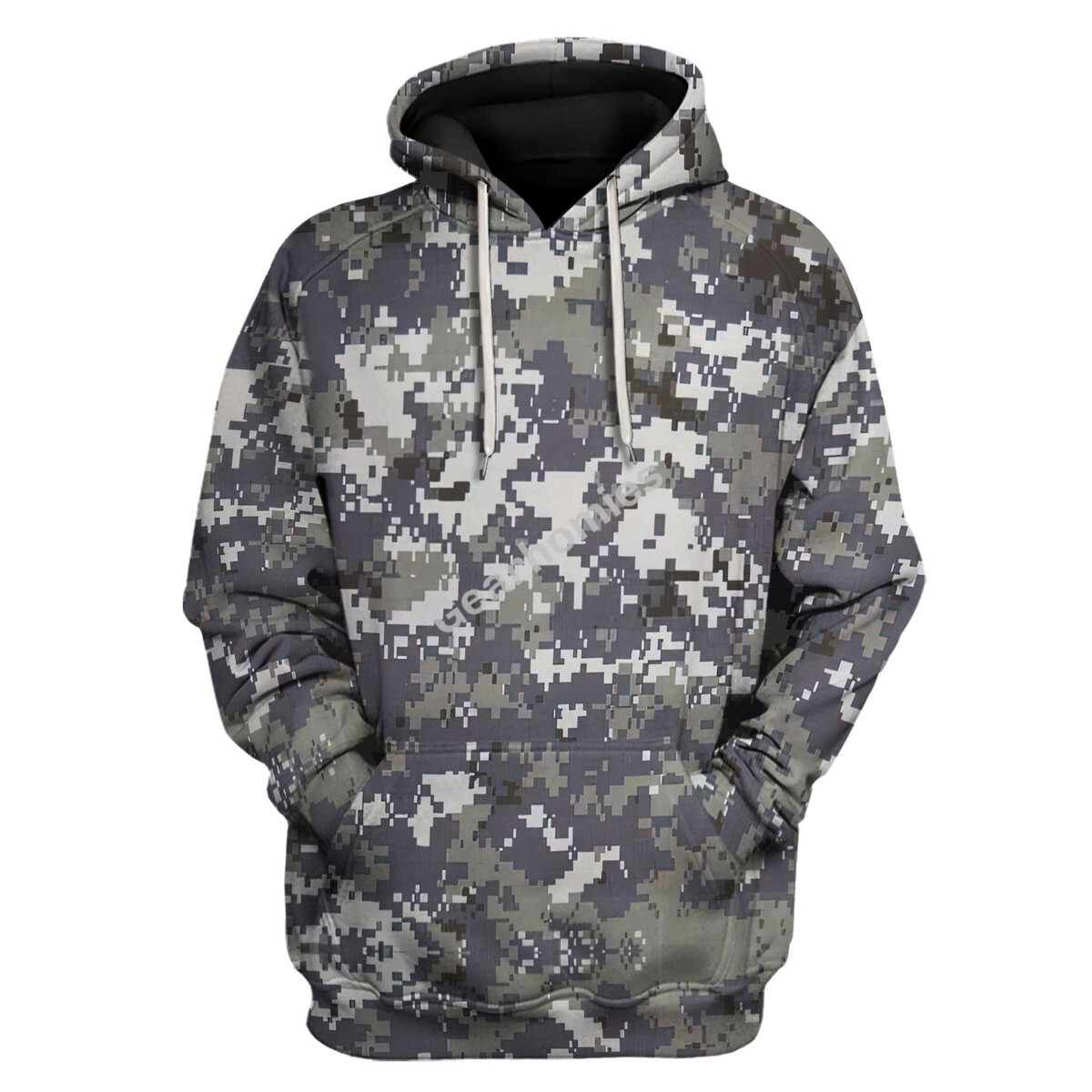 American Navy Working Uniform (Nwu) Type I Camo Hoodie