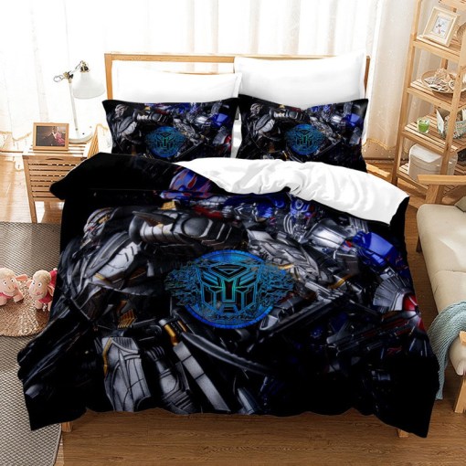 Transformers 30 Duvet Cover Pillowcase Home Decor 3D Bedding Set 5319