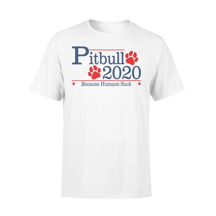 Pitbull 2020 Because Humans Suck T-shirt