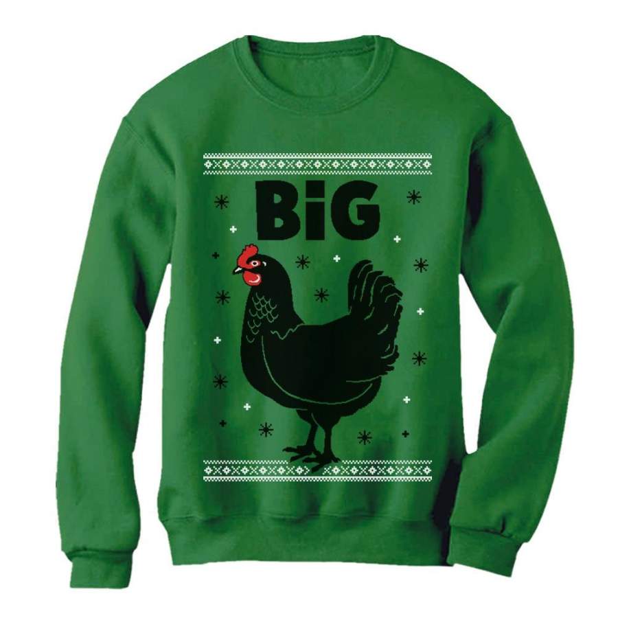 Big Black Cock Ugly Christmas Women Sweatshirt