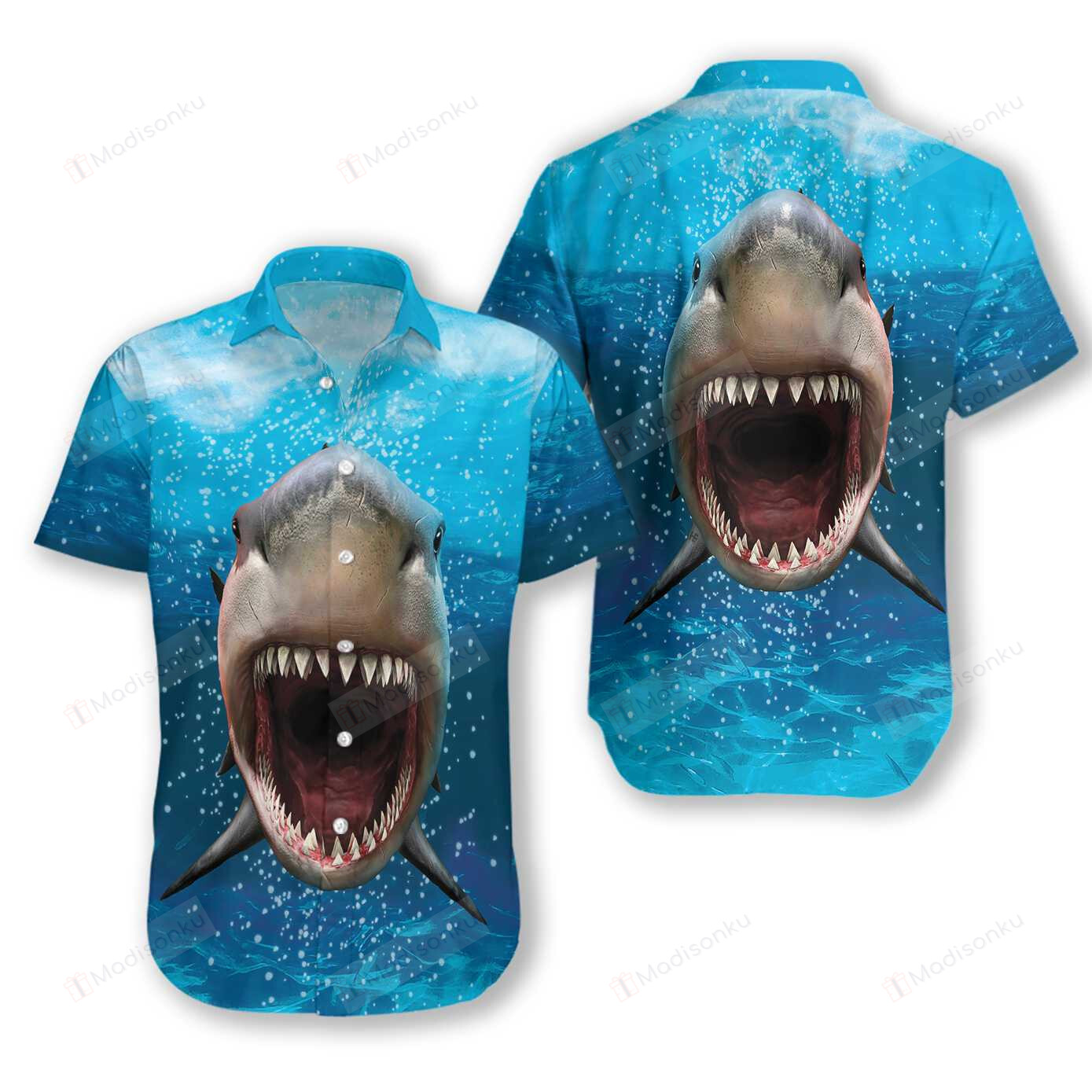 Shark Mouth Hawaiian Shirt