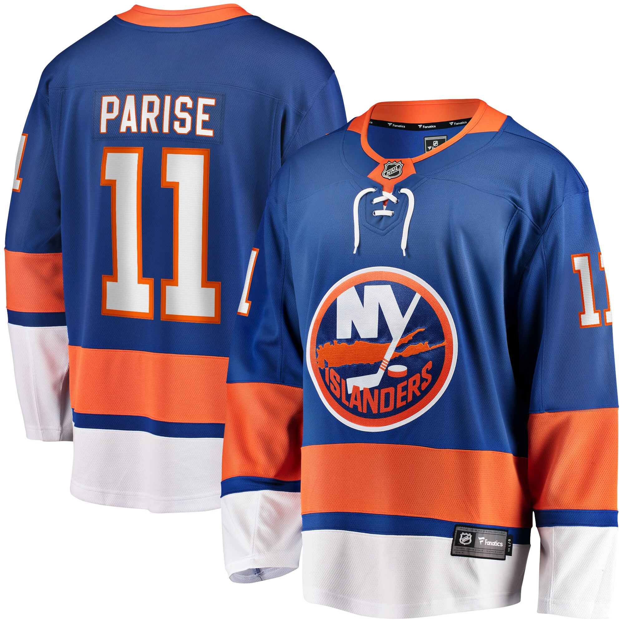 Men's New York Islanders Zach Parise Royal Home Breakaway Player Jersey