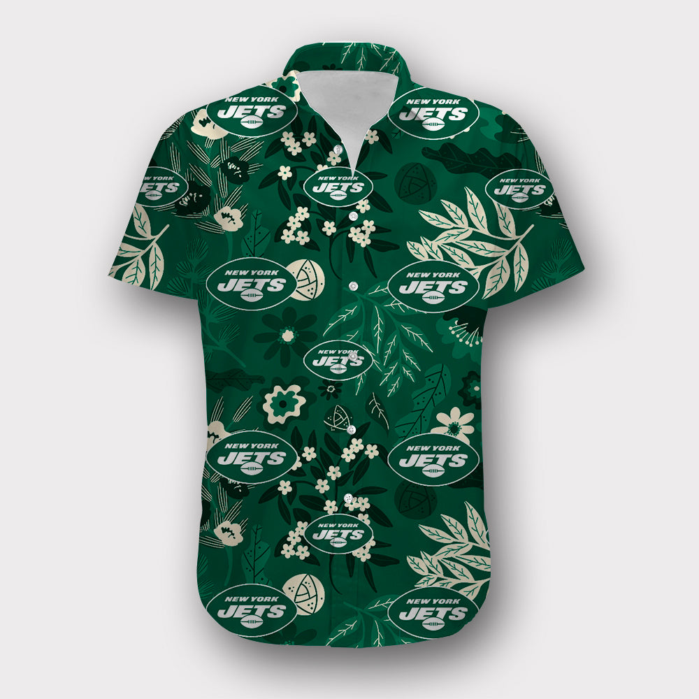 New York Jets Aloha Hawaii Shirt Ha71101