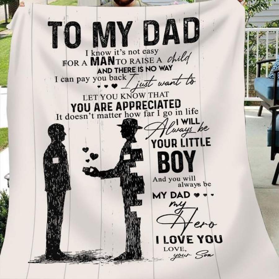 Personalized Son To Dad – You Will Always Be My Loving Mother Blanket – Gsge