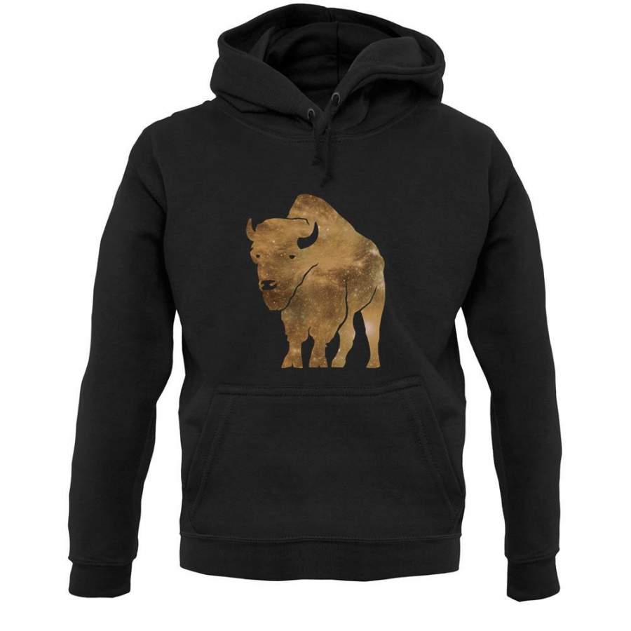 Space Animals – Bison Unisex Hoodie