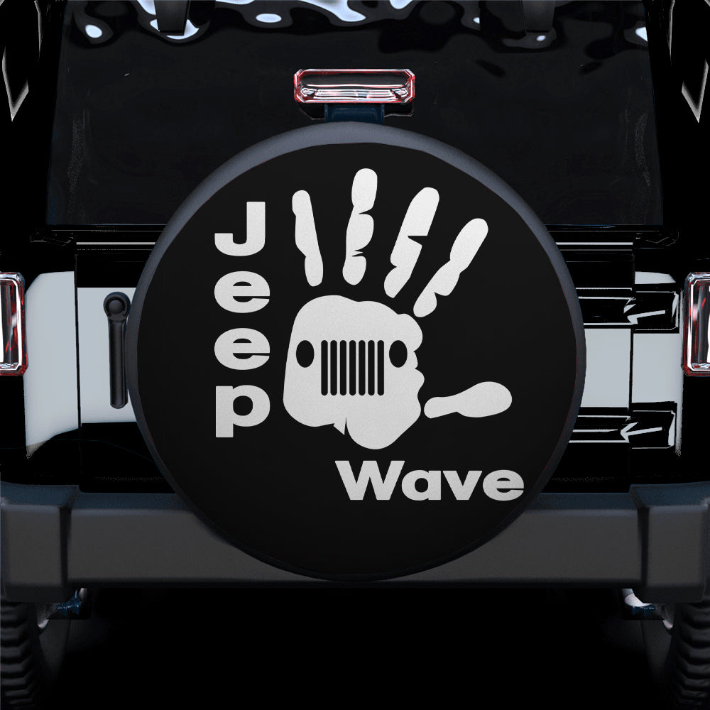 Jeep Wave Jeep Car Spare Tire Cover Gift For Campers