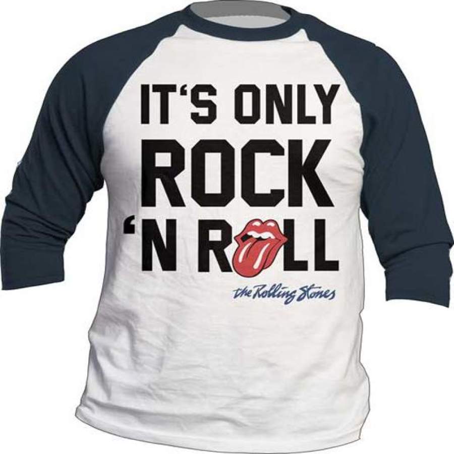 The Rolling Stones – It’s Only Rock N Roll – Raglan Baseball Jersey t-shirt