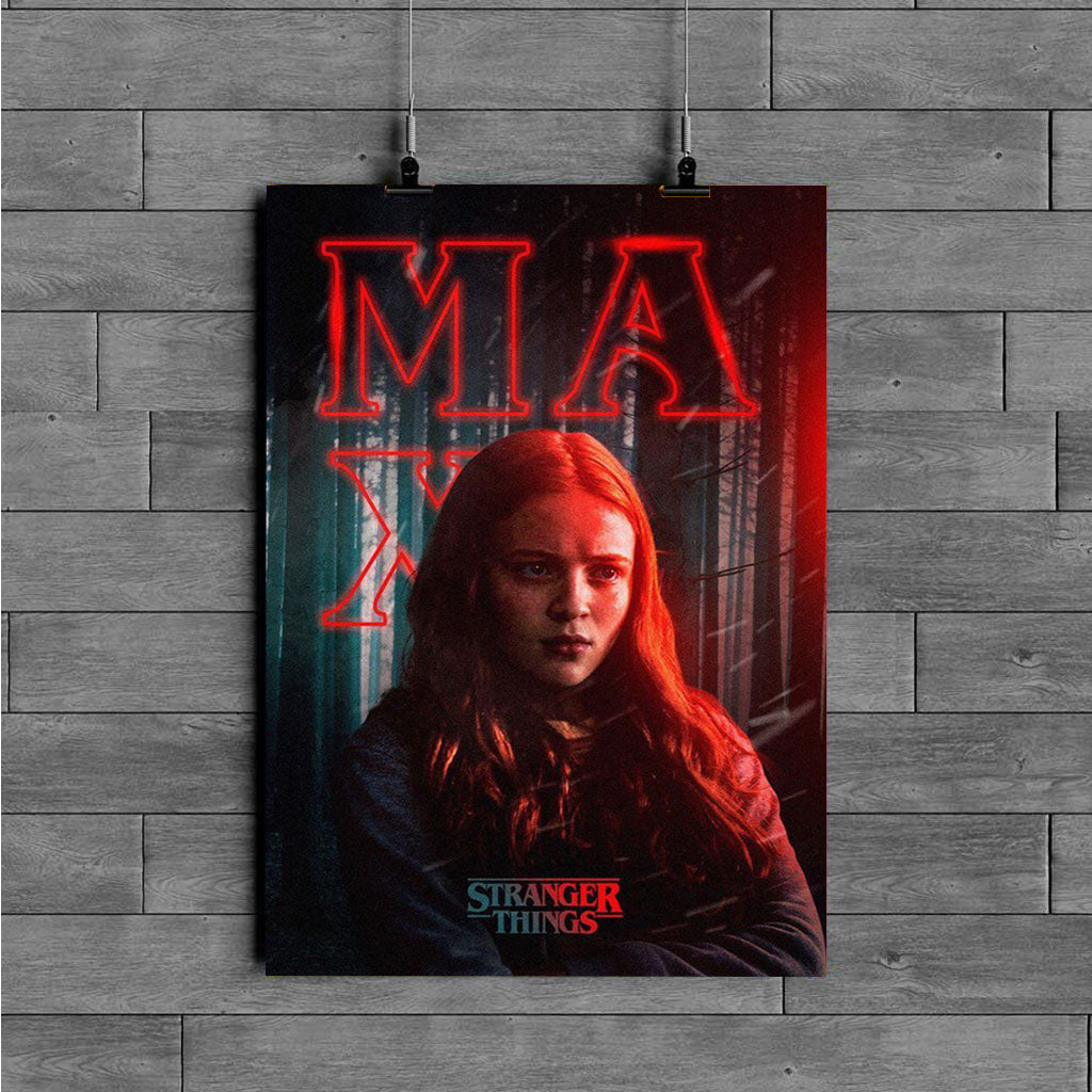 max stranger things poster - Sun2lesvos Store