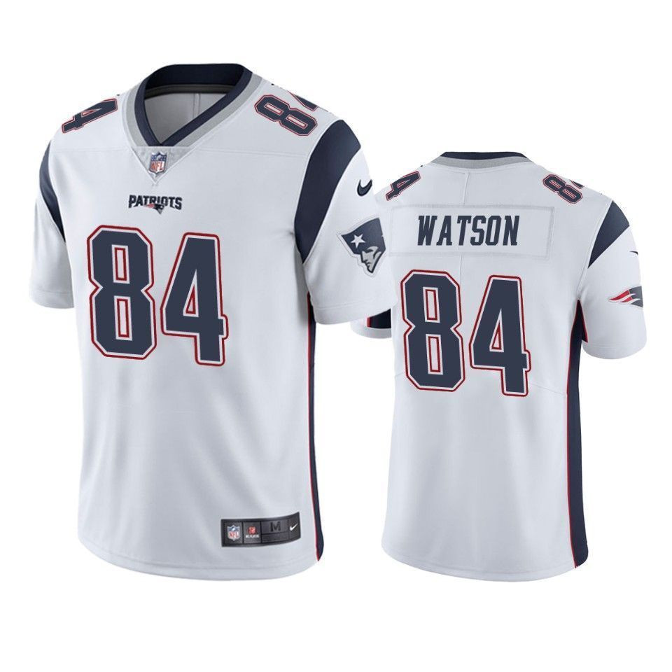 New England Patriots Benjamin Watson White Vapor Untouchable Limited 3D Jersey