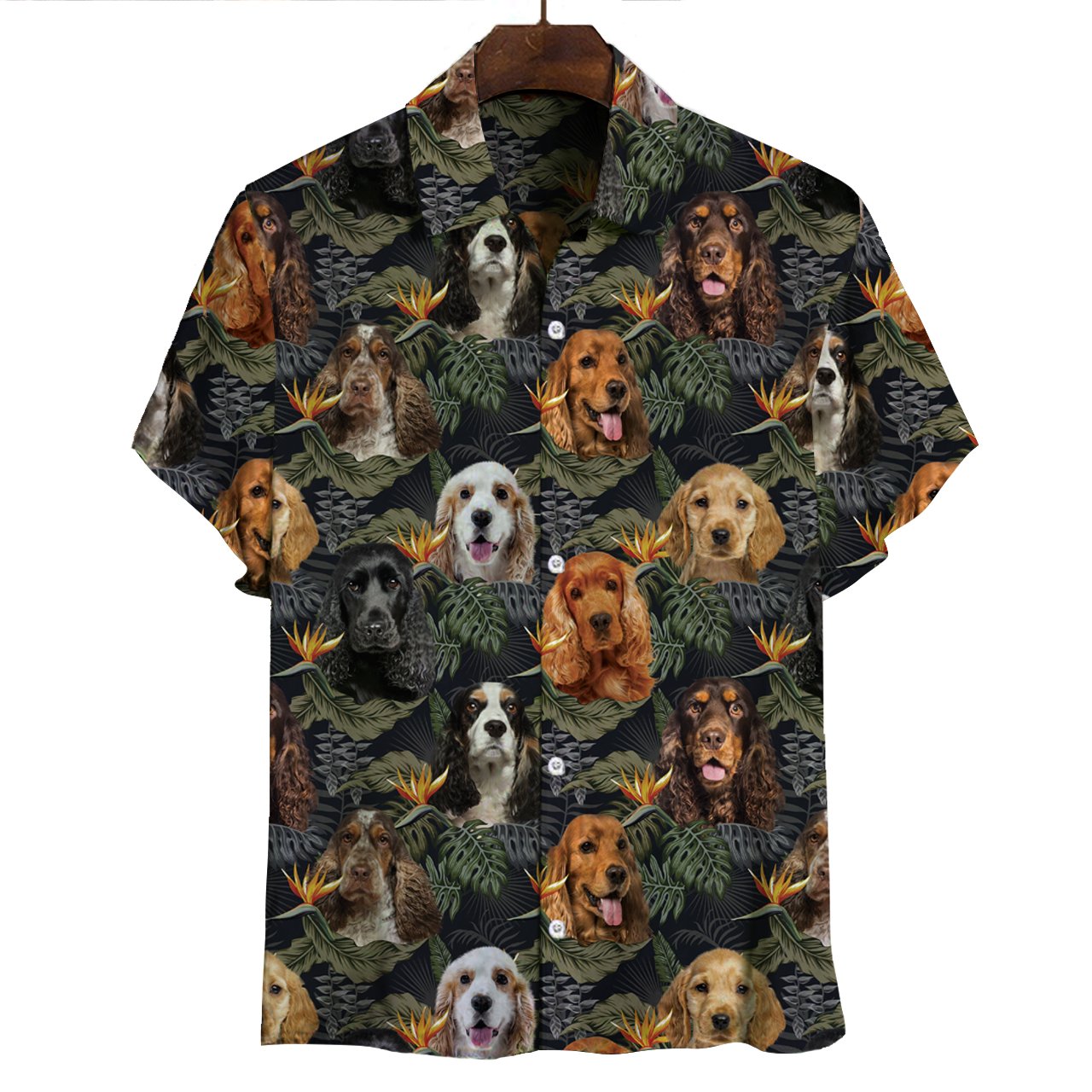 English Cocker Spaniel Hawaii Shirt Ha27700