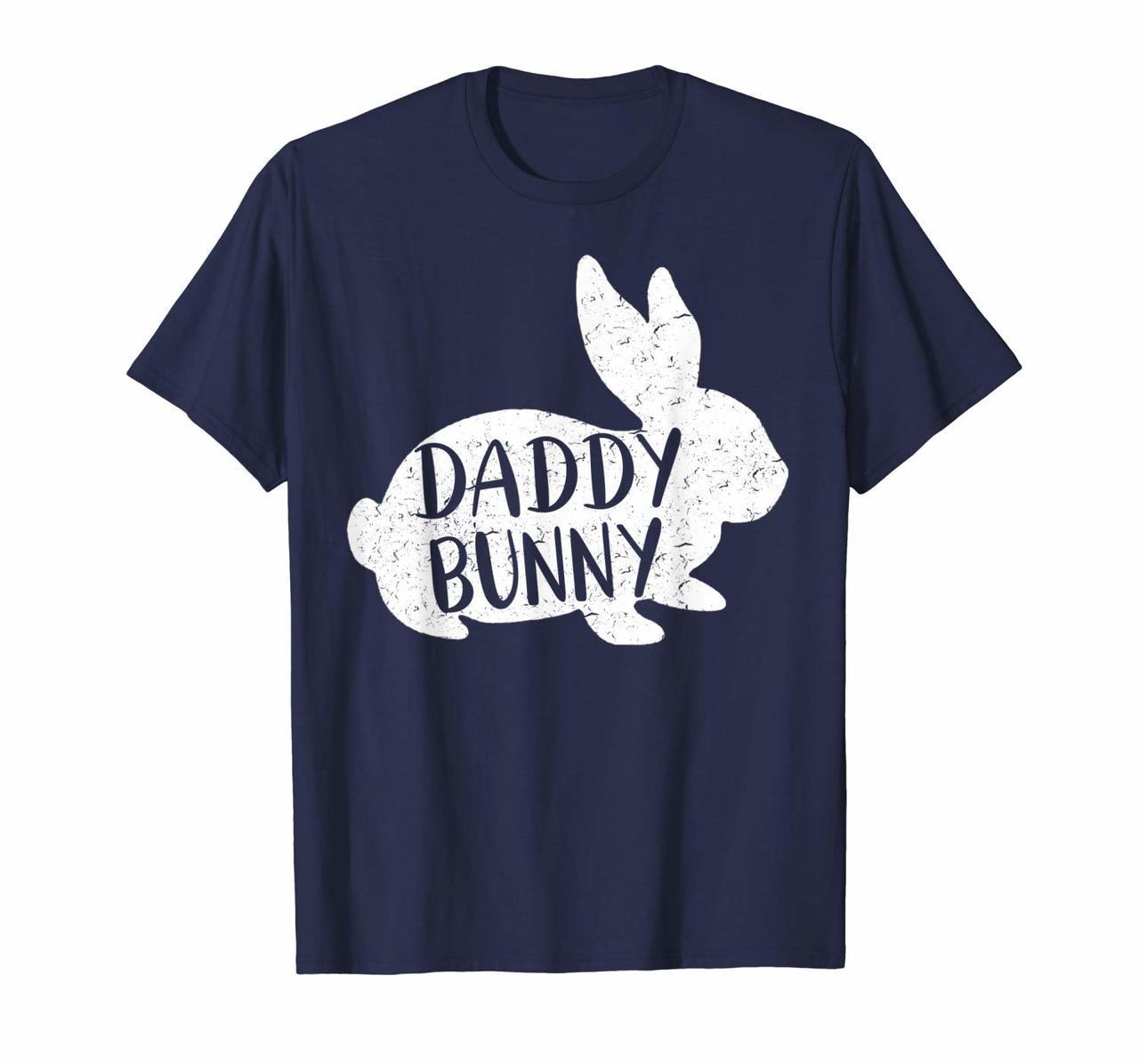 Daddy Bunny T-Shirt Cute Matching Family Easter Shirt