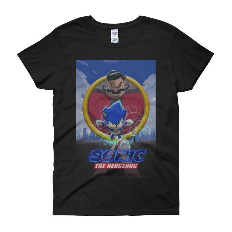 Dr Eggman N Sonic The Hedgehog Poster Women’S T Shirt – KreamShirt