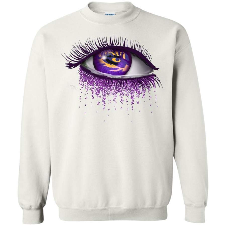 AGR LSU Football Eye Sweatshirt Gildan G185