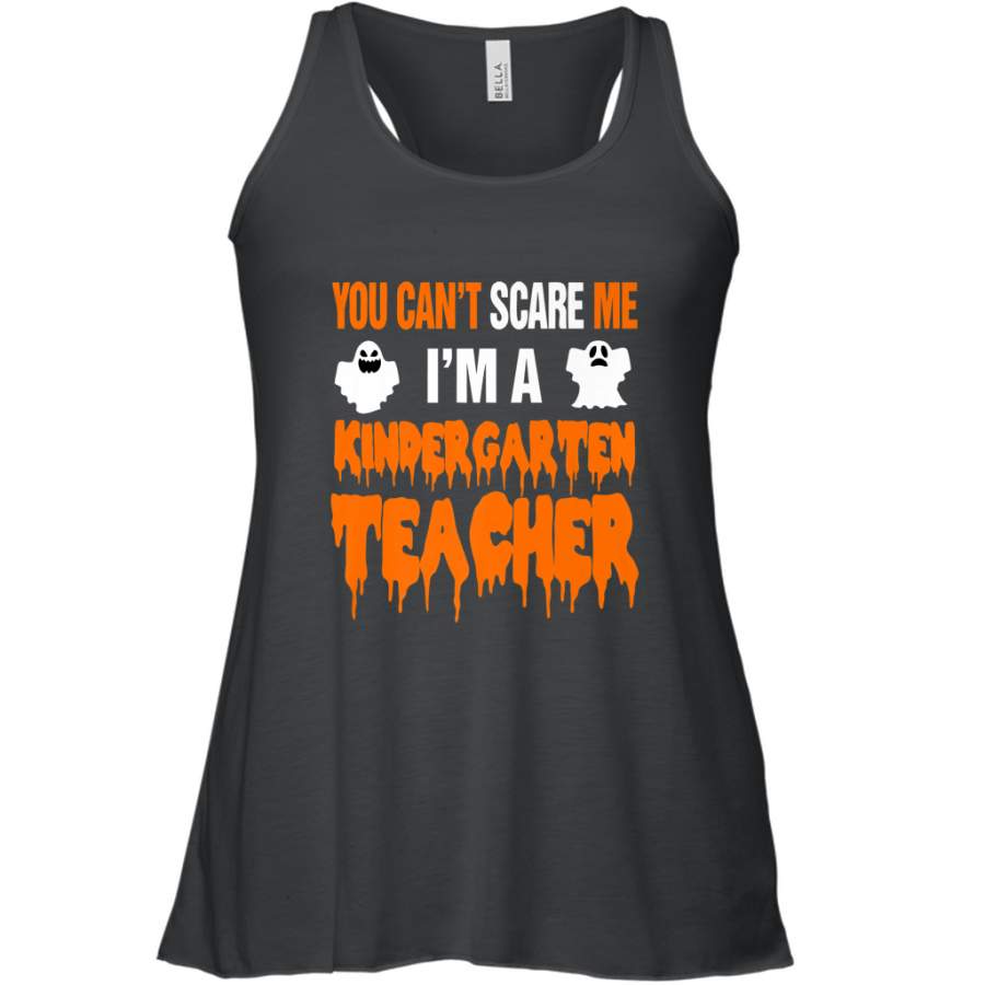 You Can’t Scare Me I’m A Kindergarten Teacher Halloween Women’s Racerback Tank