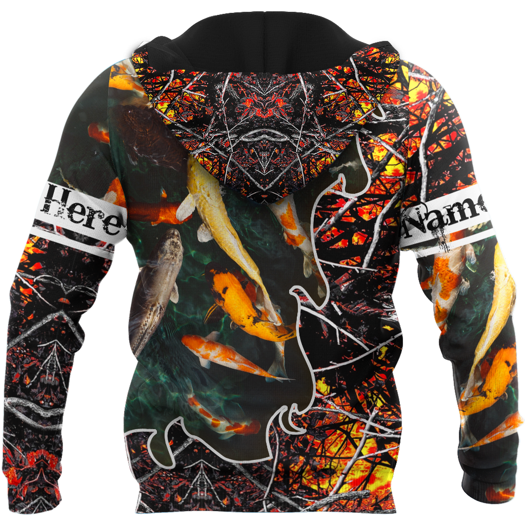 Personalized Name XT Beautiful Koi 3D All Over Printed Shirts  TNA01032102