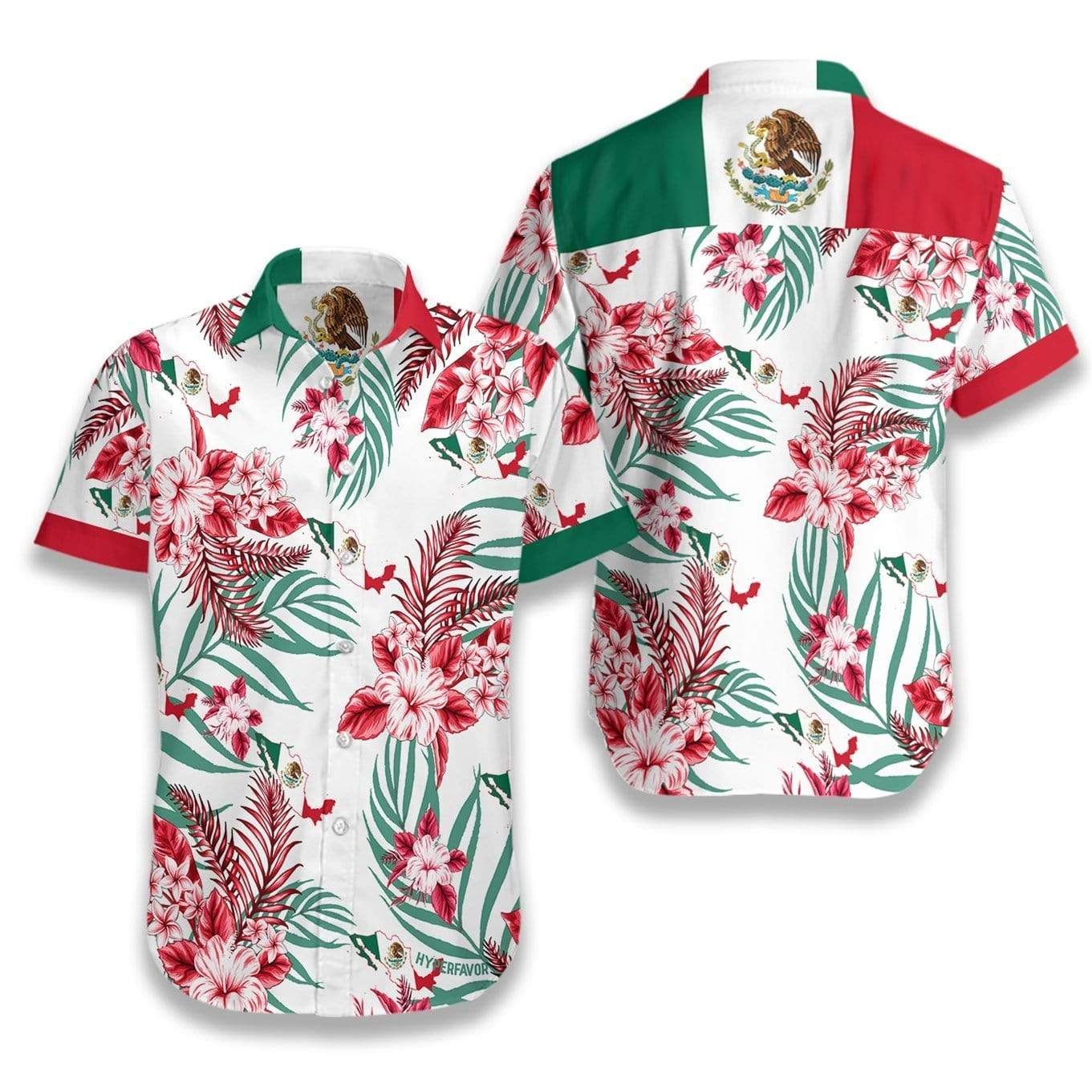 Discover Cool Mexico Proud Hawaii Aloha Shirts Ha73847