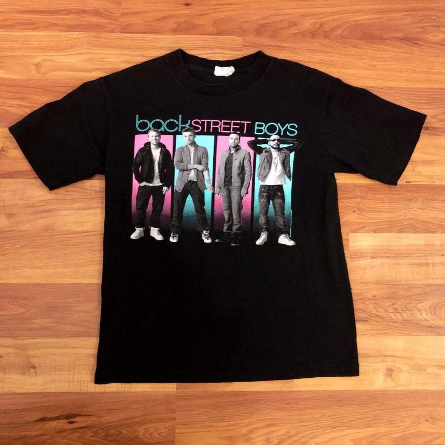 Women’s Backstreet Boys Colorful Tour T-shirt