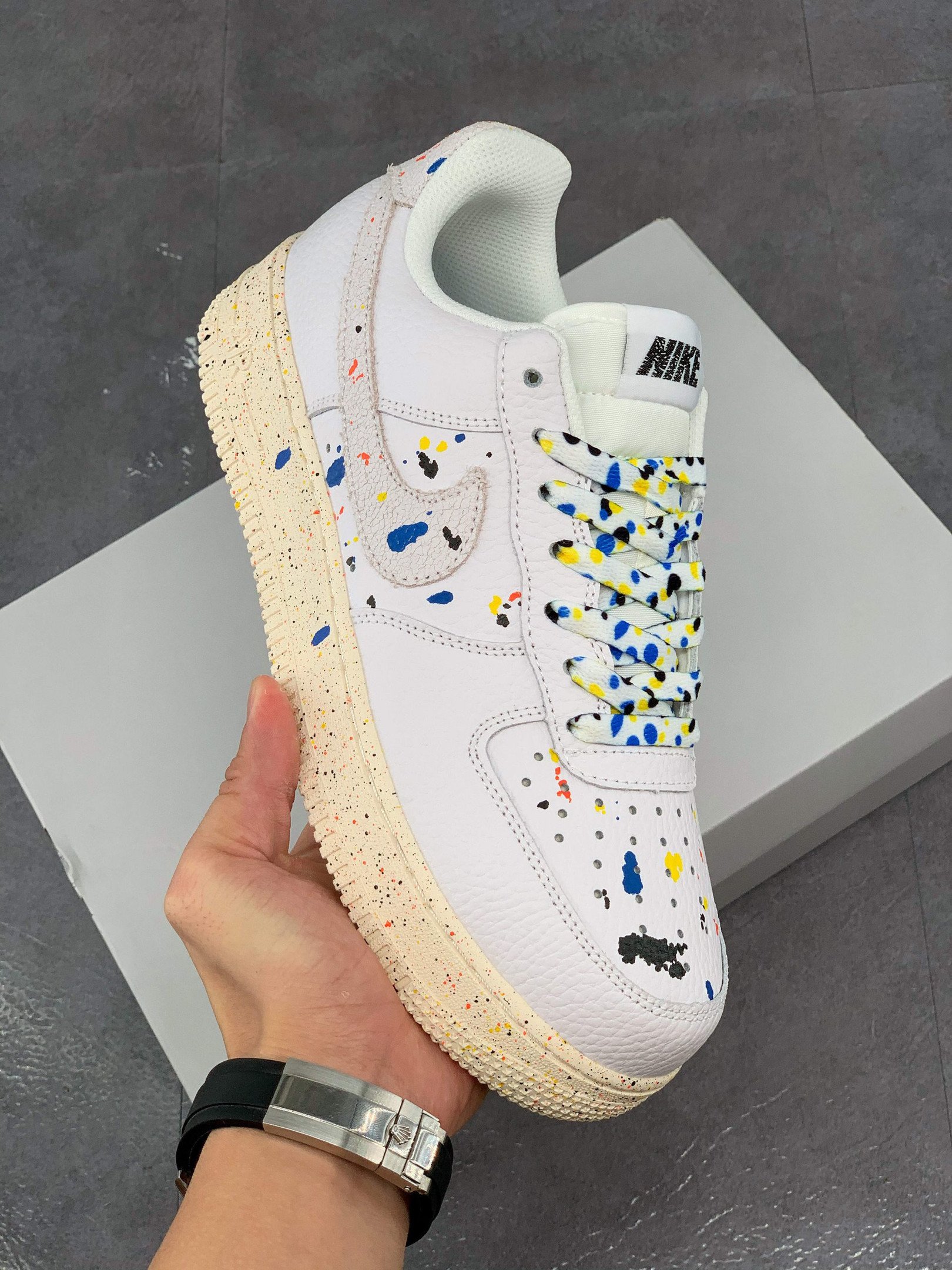 Nike Air Force 1 Low Splatter White CZ0339-100 5340243