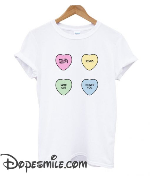 lany candy hearts cool T shirt