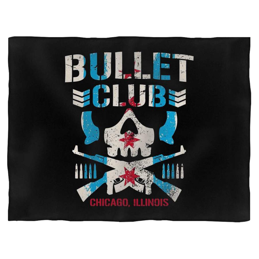 Cm Punk Japan Pro Wrestling Bullet Club Chicago Illinois 1 Blanket