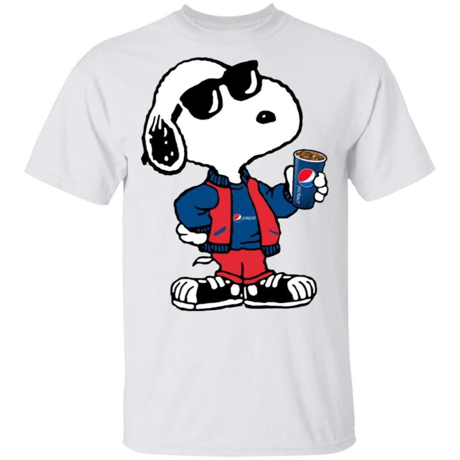 Snoopy Drinking Pepsi T-Shirt