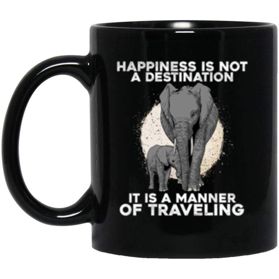 Elephant Travel Mug 11oz (2-sided)