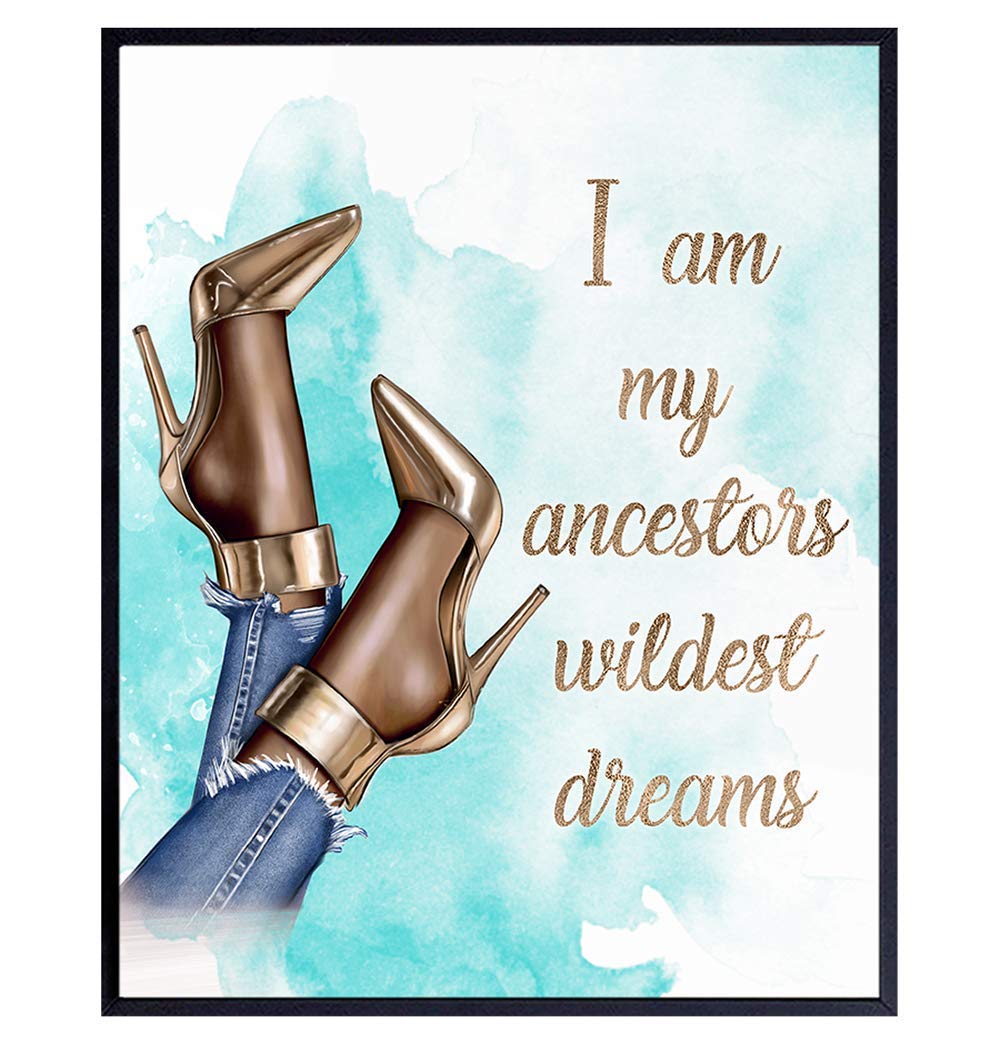 African American Women Designer Shoes Canvas – Ancestors Wildest Dreams Canvas