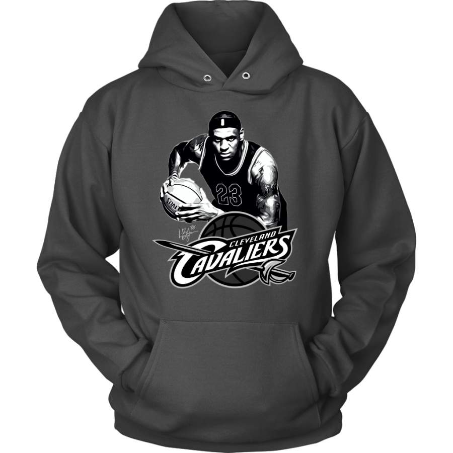 LeBron James Cleveland Cavaliers 23 Cavs Basketball HQ Unisex Hoodie, Size S-5XL