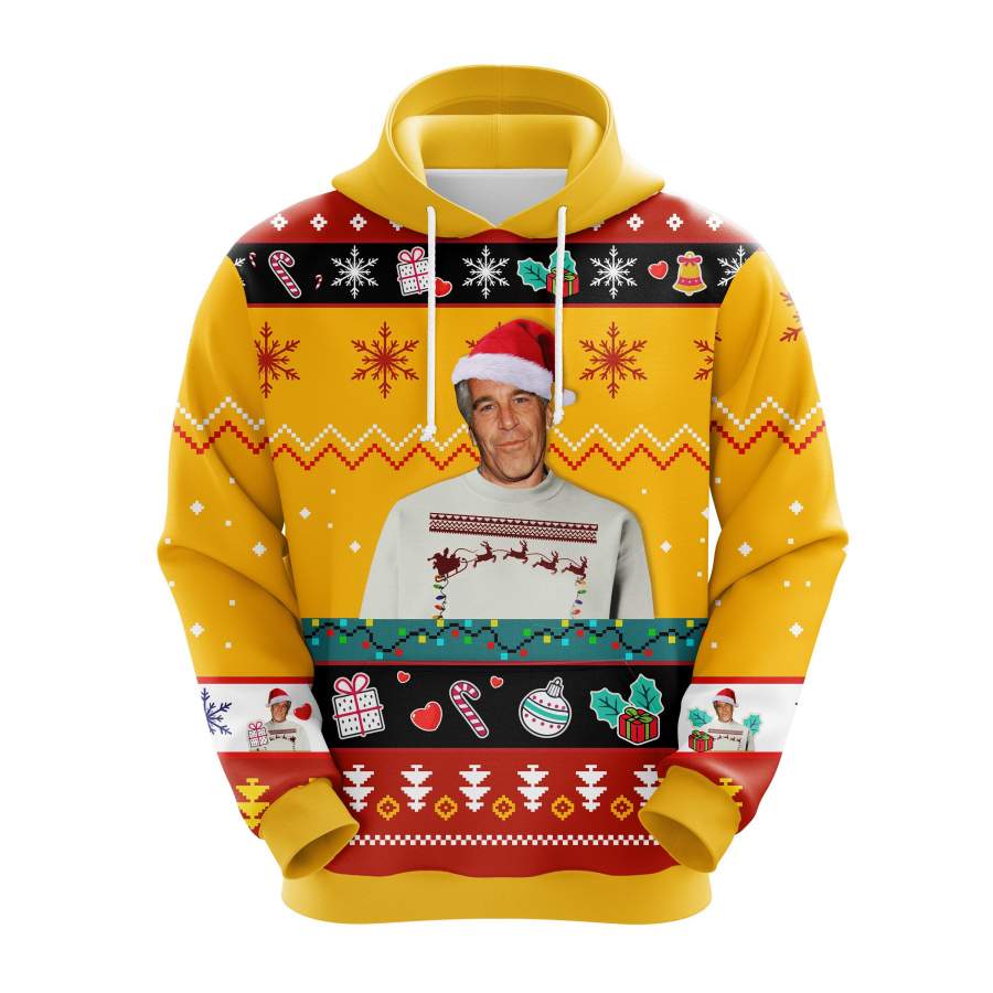 Epstein didn’t kill himself Christmas cute Noel Mc Ugly Hoodie – Amazing Gift idea