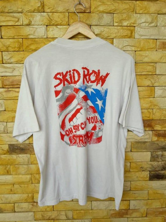 Vintage Skid Row Band Oh Say Can You Scream X Shirt