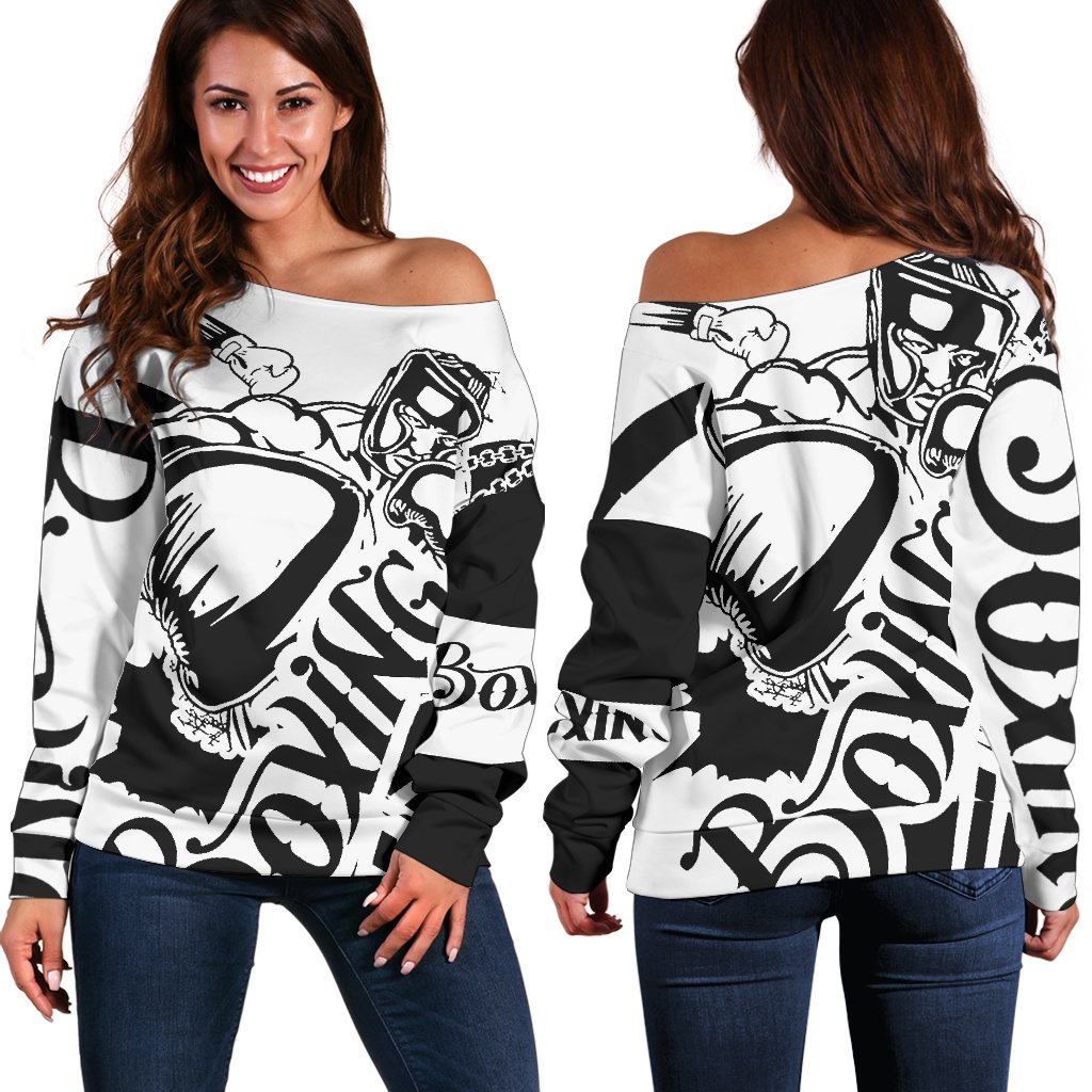 Boxing Shoulder Sweater