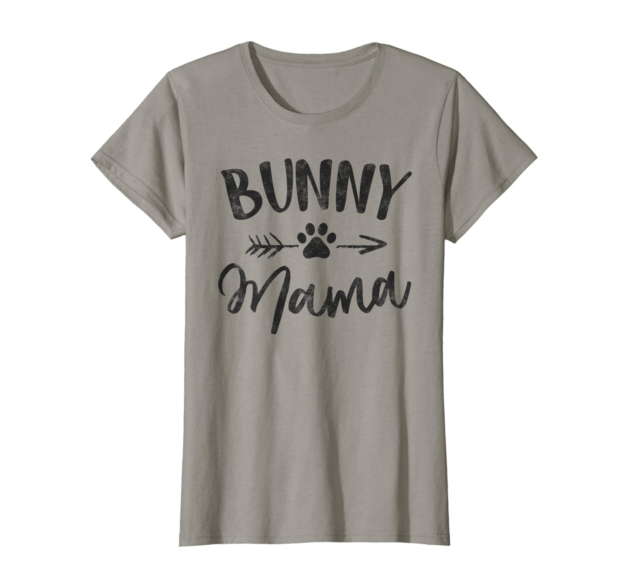 Womens Bunny Mama Animal Lovers Pet Owner Gifts Rabbit Mom T-Shirt